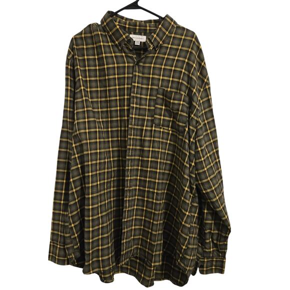 Free Assembly Other - Free Assembly Men’s 3XL Plaid Button Down Shirt Casual Long Sleeve Top Shacket